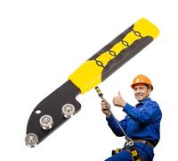 Herramienta para enderezar cables: construcción de acero inoxidable, diseño de mango de PP, dispositivo de operación manual, herramienta compacta y duradera | Mantenimiento eléctrico Sitios de constru