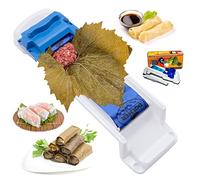 Herramienta Para Enrollar Carne Rodillo Carne Vegetal Hoja Uva Enrollada Máquina Laminación Sushi Kit Cocina Bricolaje Para Principiantes y Niños Máquina Enrolladora Hojas Repollo Rellenas Uva