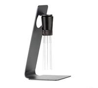 Herramienta para espresso, distribuidor de café de aguja fina de 0,4 mm, agitador SUS304 con pines reemplazables, accesorio de aleación de aluminio, negro