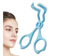 Herramienta para estirar párpados, herramienta para inserción de lentes - Solución portátil de inserción de lentes blandas | Con tira de silicona integrada, solución portátil para abrir párpados para