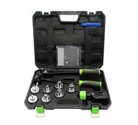 Herramienta para expandir tubos, Expansor de tubo hidráulico manual con boca en forma de U, ST-300A ST-100A Expansor de tubo de cobre con boca en forma de copa Herramienta de refriración(ST-100A)