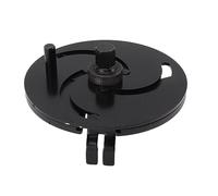 Herramienta para extraer la tapa de la bomba de aceite, llave ajustable de 3 mordazas para tapa de tanque de de acero redondo para automóviles, diseño de disco multifuncional