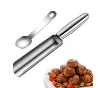 Herramienta para hacer albóndigas - Cute Compact, Easy to Install, molde de máquina manual de cocina de acero inoxidable, juego de fácil bricolaje | Multipurpose Outdoor Indoor Utility Stylish