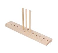 Herramienta para hacer lazos, linda herramienta para hacer lazos, manualidades DIY, decoraciones para fiestas navideñas, pasadores de ajuste, roble ligero para manualidades de