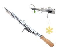 Herramienta para hacer moquetas a mano | Rug Maker Cut-Flor Tufting Tool Acero Inoxidable Manual de Máquina Manual de Máquina - Accesorios para la fabricación de alfombras con mango de madera