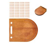 Herramienta para hacer pulseras - Wooden 23 x 19 x 1,8 cm Multicord Knitting Braiding Tool | DIY Craft Accessory For Kids Girls Women Hobbyists, Explore The Joy Of Making Custom Bracelets With This