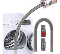 Herramienta para hendiduras Dyson V15, V12, V11, V10, V8, V7, V6, compatible con manguera de extensión de aspiradora flexible, accesorio de cepillo de boquilla flexible para Dyson (gris)