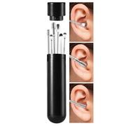 Herramienta Para La Limpieza De Los Oídos,Cuchara Compacta Y Ergonómica Para Cera De Oído | Herramientas De Eliminación De Cerumen Con Palillo | Para Mujeres Niños Niñas Jóvenes Adolescentes Hogar