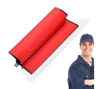 Herramienta para lijar placas de yeso - Espátula ergonómica de acero inoxidable - Herramientas para el lijado de placas de yeso de 0,5 mm | Para grandes superficies de la casa pintura amantes del