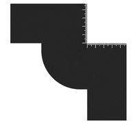 Herramienta para moldear la barba, línea capilar, tarjeta guía de mejora de peluquería, accesorios de peinado para hombre, modelador con plantilla de escala para hombre