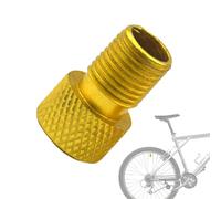 Herramienta para neumáticos de bicicleta, de aluminio, herramienta de vástago de válvula de bicicleta, boquilla de inflador portátil, convertidor de válvula de neumático para bicicletas