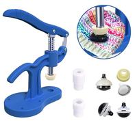 Herramienta para Ojos de Seguridad Amigurumi, Alicates Ergonómicos para Instalar Ojos Amigurumi y con Arandelas 5-45 mm, Ojos de Seguridad para Crochet, Muñecos, Peluches y Manualidades DIY