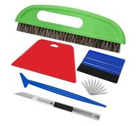 Herramienta Para Papel Pintado - Pack de rasquetas para vinilo adhesivo,Alisador Para Papel Pintado Autoadhesivo,Ventana, Pared, Muebles, Cocina, Baño, Taller, Dormitorio, Automóvil, Encimera