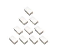 Herramienta para pelador de crawfish rebanadas de cáncer - 10 x juego de pelador de camarones | Aparato portátil para camarones y cangrejos | Herramienta de bombardeo manual para barbacoa barbacoa