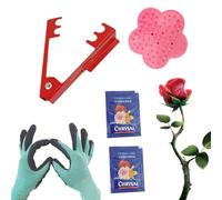 Herramienta para pelar espinas de rosas - Pelacables de para rosaes, pelador de espinas para flores | Floristería de jardín rosas y hojas para floristerías, jardinería doméstica