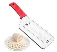 Herramienta para picar repollo - Cuchilla doble de 2 rebanadas, limpiador de virutas de pescado de acero inoxidable | Picadora ergonómica doméstica para patatas, queso y repollo, picadora portátil pe