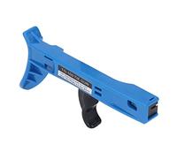 Herramienta para pistola de bridas con cremallera bajada profesional para sujetar y cortar bridas de nailon Tensión ajustable para agrupación pesada Material ABS