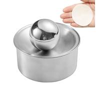 Herramienta para prensar para albóndigas | Prensa de manual con molde, herramienta de cocina de acero inoxidable | Para empanadillas de pasta, panecillos y más en cocina, hogar, gastronomía