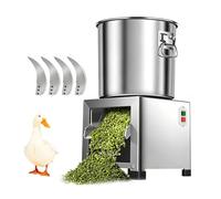 Herramienta para preparación de pienso, 1800W Trituradora para Aves con cuchilla templada para cereales y forraje diario(1200W)