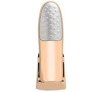 Herramienta para pulir pies Lima para pies Amoladora para pies Acero inoxidable de doble cara Eliminación de callos de piel muerta Herramienta (Oro rosa brillante)