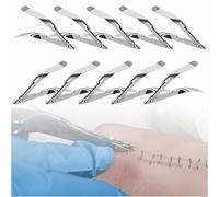 Herramienta para quitar grapas de la piel, extractor de grapas de acero inoxidable de grado quirúrgico para veterinaria y cuidado de heridas (10)