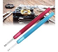 Herramienta para quitar las manos del reloj, herramientas profesionales para levantar a prueba de agua, quitar 2 palancas de agujas para relojes, (rojo + azul) para relojeros