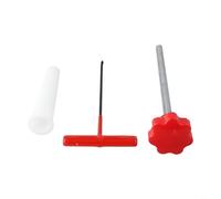 Herramienta para quitar vástago de válvula de neumático, kit de repuesto de núcleo de válvula, construcción de acero de aleación, juego de 3 cambios rápidos para agujeros de llanta de 0.453 pulgadas