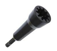 Herramienta para retorcer el - Twister para taladro | Enrollar electricistas de ABS 8,5 x 2,7 x 0,635 cm 25 g Práctico dispositivo para torcer el filo con mandril da 1/4