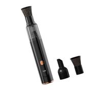 Herramienta para rincones de encimera para posos de café, aspiradora con cepillo recargable por USB con boquilla extraíble para áreas de molinillo, limpiador portátil de posos de café, limpiador de de