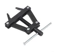 Herramienta para romper cadena de motocicleta, kit de extractor de remaches de cadena y tensor, conector de cadena de rodillo de acero al carbono con revestimiento de óxido negro para motocicletas