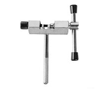 Herramienta para romper cadenas de bicicleta, resistente para extractor de remaches de cadena para mantenimiento y reparación, cortador de ciclo de acero al carbono con mango antideslizante, para