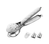Herramienta para romper nueces, cascanueces manual de acero inoxidable, diseño dentado, cascanueces ergonómicos, para el hogar, cocina, restaurante, panadería, cocineros, adultos, personas mayores, ki