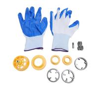 Herramienta para roscar tubos PVC - Kit de roscadora reutilizable con 3 dados 1/2", 3/4" y 1" - Alta precisión y fácil uso para fontanería profesional y bricolaje