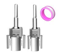 Herramienta para roscar tubos PVC | Roscadora eléctrica para tubos - Maquinas exteriores e internas 1/2 & 3/4 con cortadores para reparaciones domésticas, tubos de agua, juntas, madera, taladros