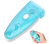 Herramienta para sacar pastillas para blíster, removedor de pastillas portátil con caja de almacenamiento, extractor de medicamentos fácil para personas mayores y uso con una sola mano (azul), Día de