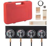 Herramienta Para Sincronización De Carburadores,Kit De Ajuste Para Carburadores De Moto | Kit De Sincronizador De Carburador Al Vacío | Para Viajes En Carretera Taller Y Uso Diario