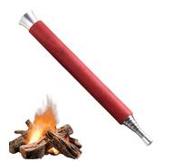 Herramienta para soplador de chimenea, tubo de llama telescópico, paja de metal | boquilla portátil para parabrisas, barra de humo, punta de quemador plegable, tubo de aire de barbacoa, equipo ligero