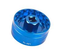 Herramienta para soporte inferior y pedal - Llave para soporte inferior | Extractor de manivela, llaves de extracción roscadas de bicicleta, instalador de pedalier de una sola pieza, extractor de