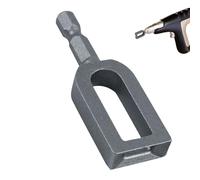 Herramienta para torcer alambre - Vástago Hexagonal Uso Pesado Portátil - Herramienta Taladro para Torsionar y Atar Cables - para Reparación Automotriz Construcción Hogar Taller Granja Industrial