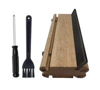 Herramienta para trastes de guitarra de 3/23/45/90 grados, textura de madera para rebabas en bajo eléctrico, diapasones, ukelele, trastes, herramienta de aderezo