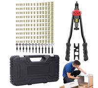 Herramienta Para Tuercas Remachables - Juego De Instalación De 176 Piezas Para Tuercas De Inserción,Remachadora para Fijación Montaje Reparación de Máquinas Metálica Kayak