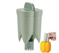 Herramienta Para Vacío-Pimienta - 110 Mm, Construcción De Material ABS, Mango Cómodo | Gadgets De Cocina Preparación De Ensaladas De Pimientos Rellenos Jalapeno Poppers Barbacoa Cocinar Preparación De