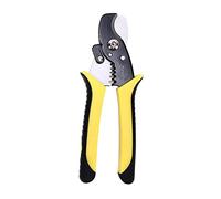 Herramienta pelacables Acero al carbono Alta dureza Diseño ergonómico Engranaje multifuncional Rectificado Cortador de alambre para electricistas Ingenieros Entusiastas del