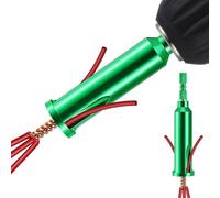 Herramienta pelacables, cable de 3 vías y 5 vías con portabrocas de 1/4 pulgadas, compatible con taladros inalámbricos para instalación de cableado eléctrico