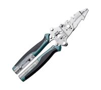 Herramienta Pelacables - Cortacables Antideslizante Con Medición De Corriente | Herramienta De Crimpado Para Alambres | Para Electricistas Mantenimiento Y Aficionados Al Bricolaje Para Conexiones Aisl