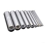 Herramienta perforadora de 315 mm, diseño de flores de metal para instalación de ojales, agarre cómodo y estructura robusta (8 mm)