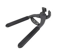 Herramienta perforadora de cuero, alicates silenciosos, perforadora de cuero de acero al carbono, alicates de costura, perforadora de cinturón(4mm-4 Teeth)