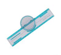 Herramienta piloto de regla de diapositiva de escala de vuelo de trazador de aviación para la navegación del estudiante y planificación de vuelo con escala de acimut giratoria para cálculos precisos