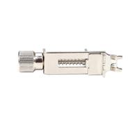 Herramienta Plata Gaq505a de Guitarra de Entonación para Puente | Metal, Instalación Sencilla, Diseño Simple, Ajustador de Repuesto, Uso para Guitarristas