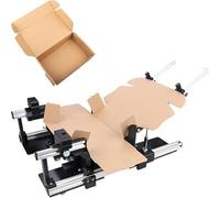 Herramienta plegable manual ajustable, eficiente ayudante plegable de cartón para envío, embalaje, almacenamiento y logística